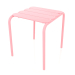 3d model Low stool. Side table (Pink) - preview