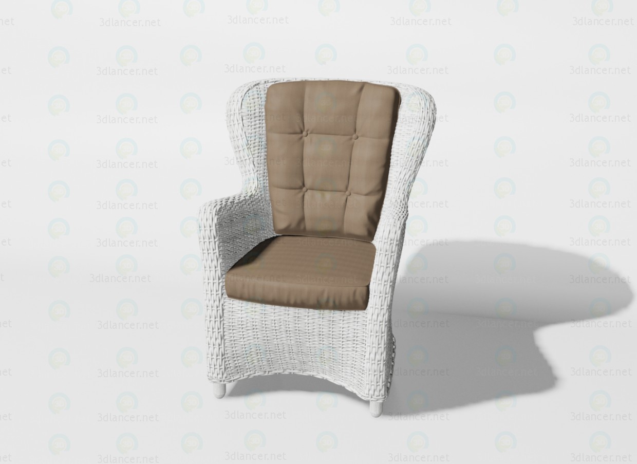 3d model Sillón Siena - vista previa