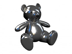 Toy Teddy Silver