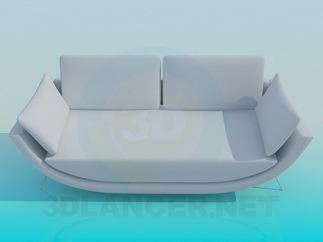 3D Modell Sofa - Vorschau