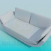 3D Modell Sofa - Vorschau