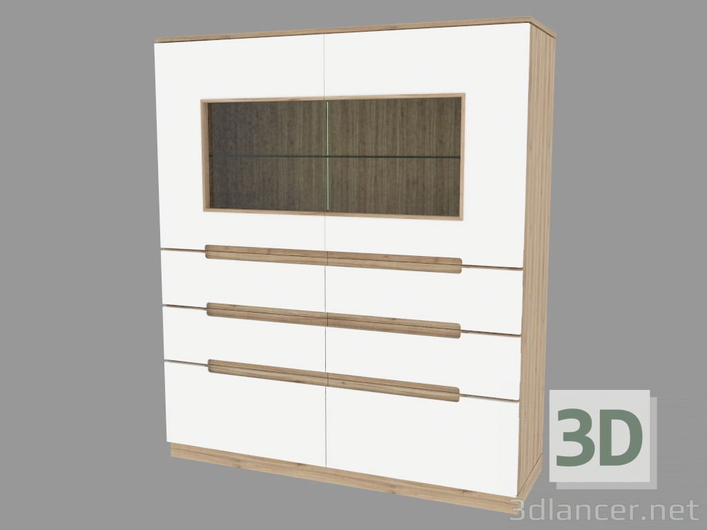 modello 3D Buffet alto (5922-27) - anteprima