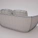 3d SEGNO SOFA model buy - render