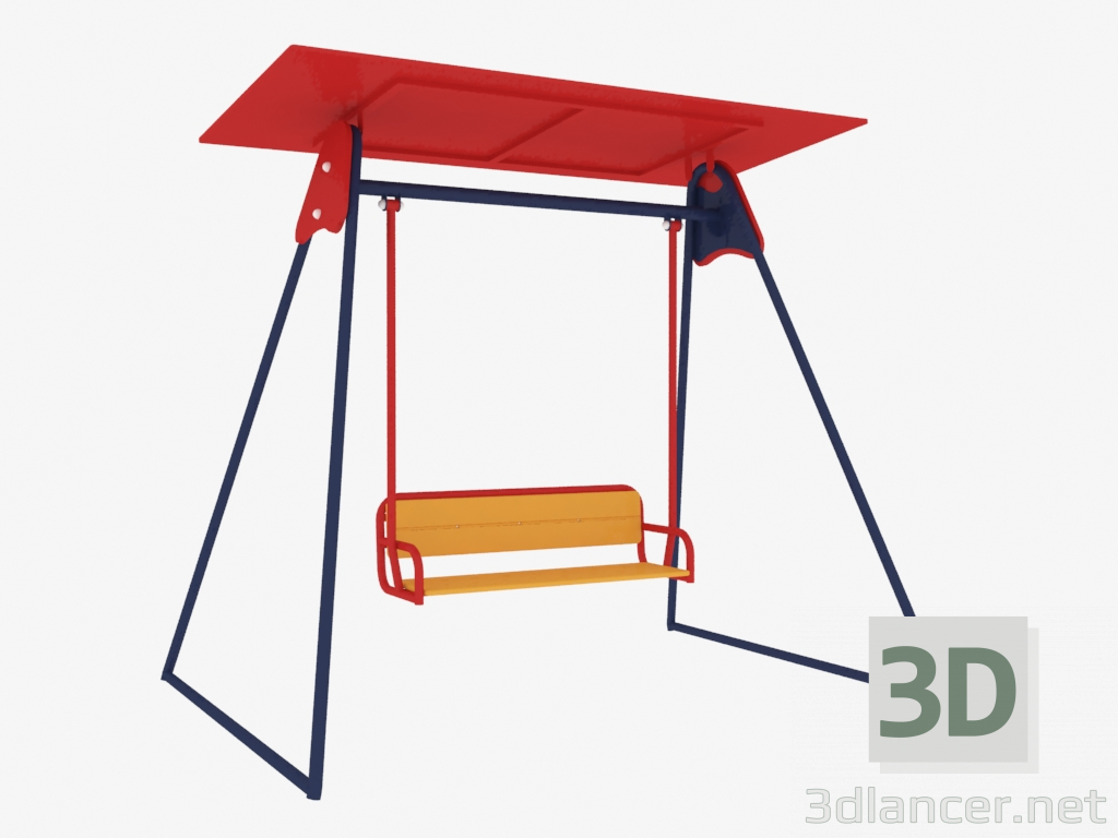 3D modeli Salıncak (6406) - önizleme