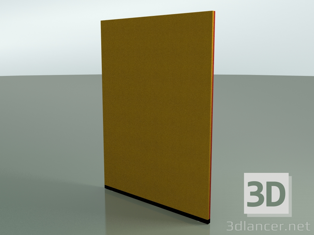 3d model Rectangular panel 6412 (167.5 x 126 cm, two-tone) - preview