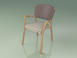 Silla 061 (marrón, topo de resina de poliuretano)