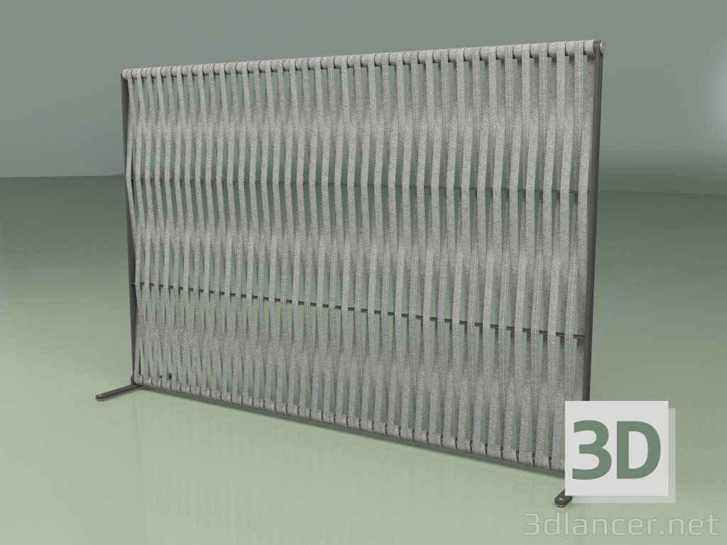 3D Modell Wandschirm 002 (Gürtel 25mm Stein) - Vorschau