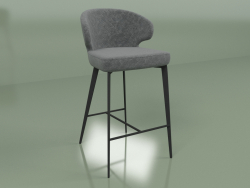 Tabouret de bar Keen (gris pétrole)