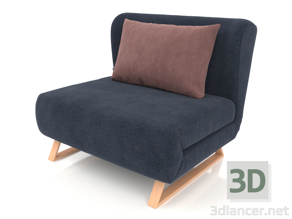 3d model Armchair-bed Rosy 2 - preview