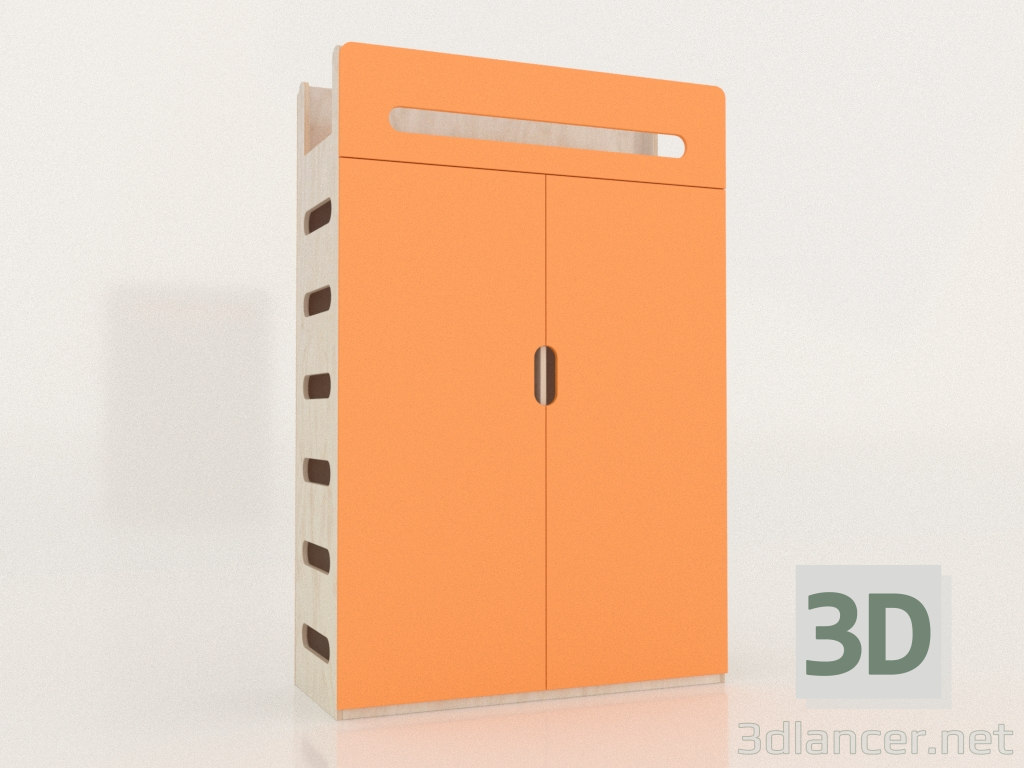 3D Modell Kleiderschrank geschlossen MOVE WB (WOMWB2) - Vorschau