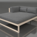 3D Modell XL-Modulsofa, Teil 2 links (Sand) - Vorschau