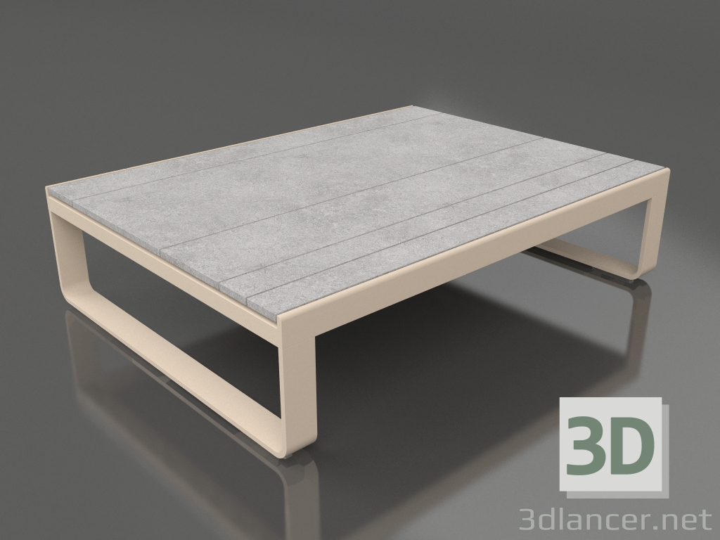 modello 3D Tavolino 120 (DEKTON Kreta, Sabbia) - anteprima