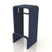 3d model Bar stool (blue) - preview