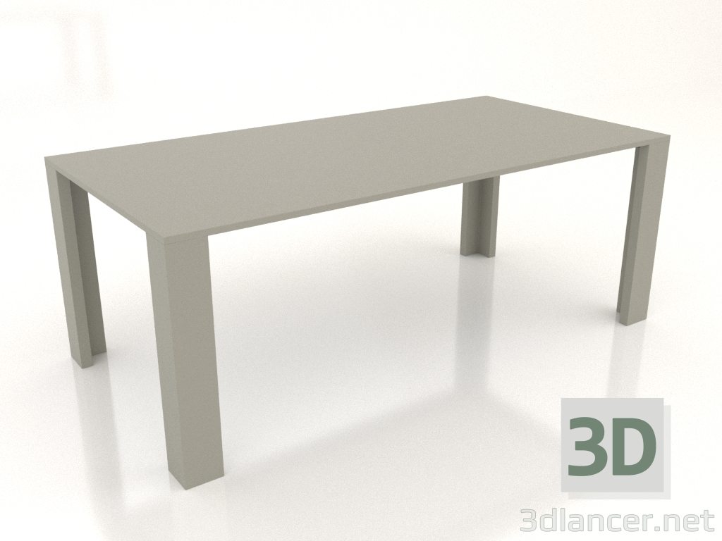 modèle 3D Table à manger Serenity 2000x1000x750 mm (option 5) - preview modèle 3D Table à manger Serenity 2000x1000x750 mm (option 5) - preview