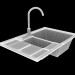 3d Sink Blanco Metra 6S Compact model buy - render