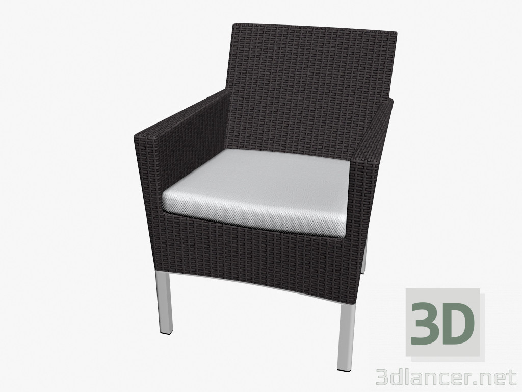 modello 3D Sedia pranzo - anteprima