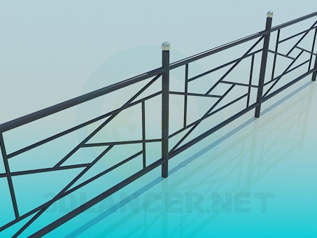 3d model Fence - preview