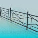 3d model Fence - preview