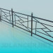 3d model Fence - preview