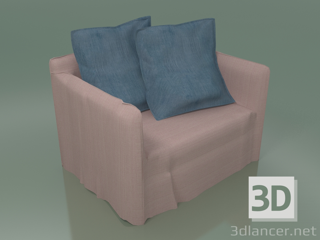 modello 3D Poltrona per due (09) - anteprima