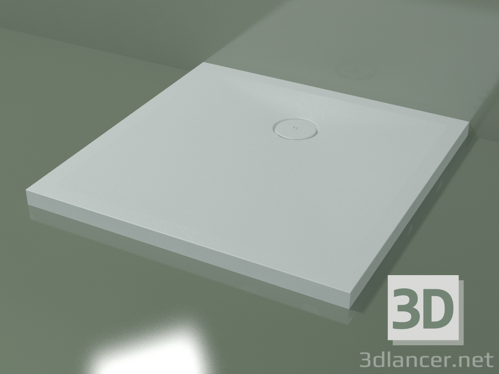 Modelo 3d Base de duche (30UBO130, Branco Glaciar C01, 90 X 90 cm) - preview