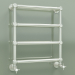 3d model Towel rail Minuette (596x540, Satin nickel) - preview