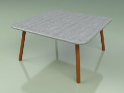 Table basse 011 (Metal Rust, Luna Stone)