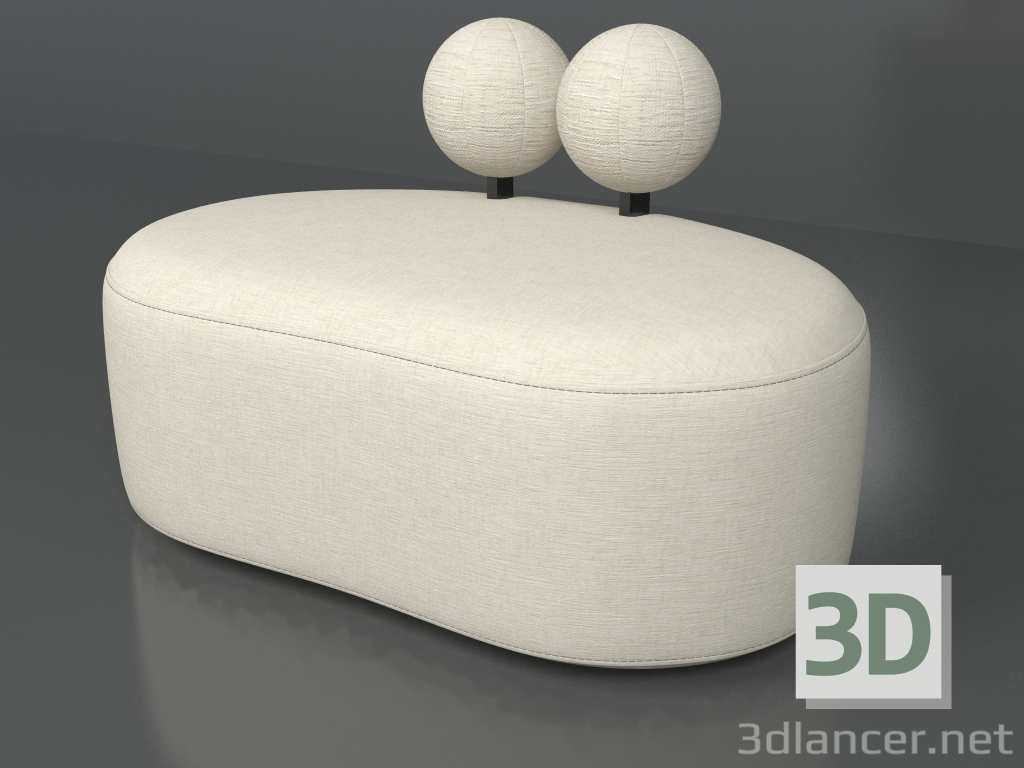 3d model Sillón 34° - 136° AGO - vista previa