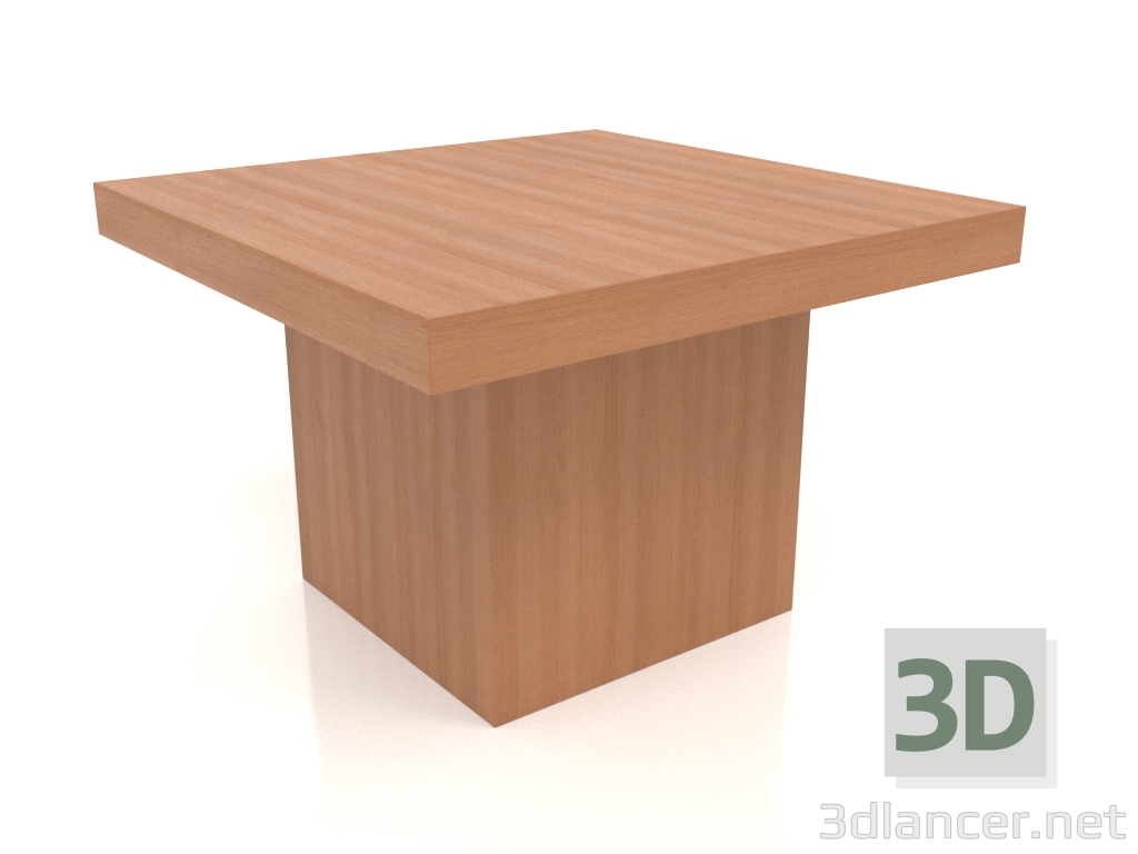 3D Modell Couchtisch JT 10 (600x600x400, Holzrot) - Vorschau