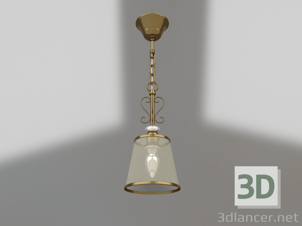 Modelo 3d Luminária suspensa Driana (FR2405-PL-01-BZ) - preview