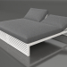 3d model Cama para descanso 200 (Blanco) - vista previa