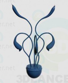 Modelo 3d Candelabro - preview