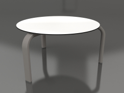 Table basse ronde Ø70 (Gris quartz)