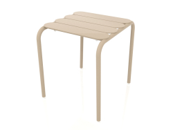 Tabouret bas. Table d'appoint (Sable)