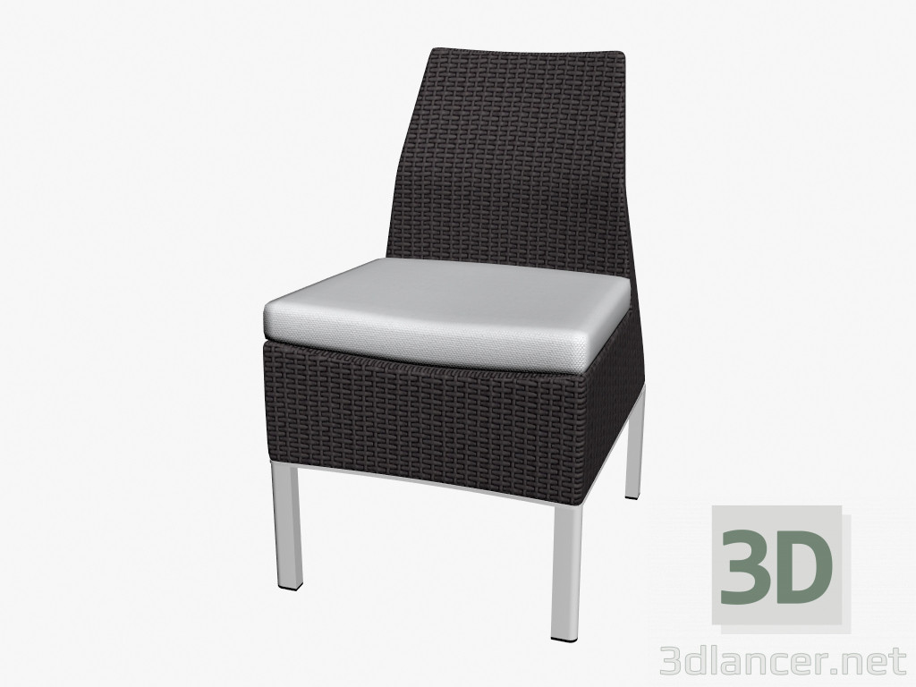 modello 3D Sedia da pranzo - anteprima