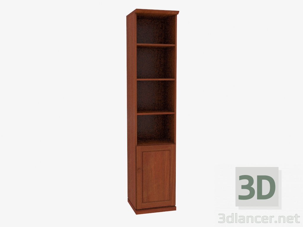 3D modeli Açık raflı kitaplık (4821-30) - önizleme