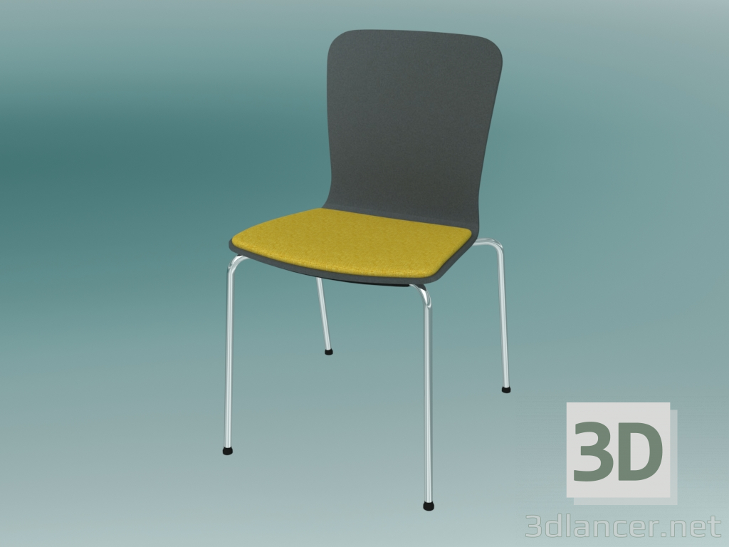 3d model Silla de visitante (K23H) - vista previa