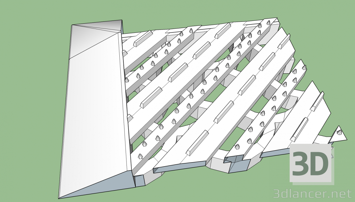 Modelo 3d Carpete - preview