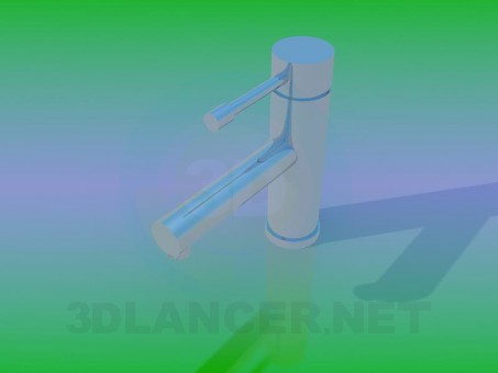 3d model grifo monomando - vista previa