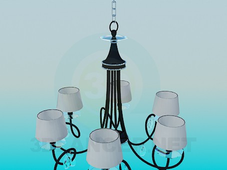 Modelo 3d Candelabro - preview