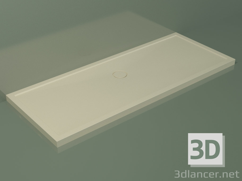 3d model Shower tray Medio (30UM0125, Bone C39, 200x80 cm) - preview