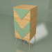 3d model Small chest of drawers Slim Woo (kale) - preview