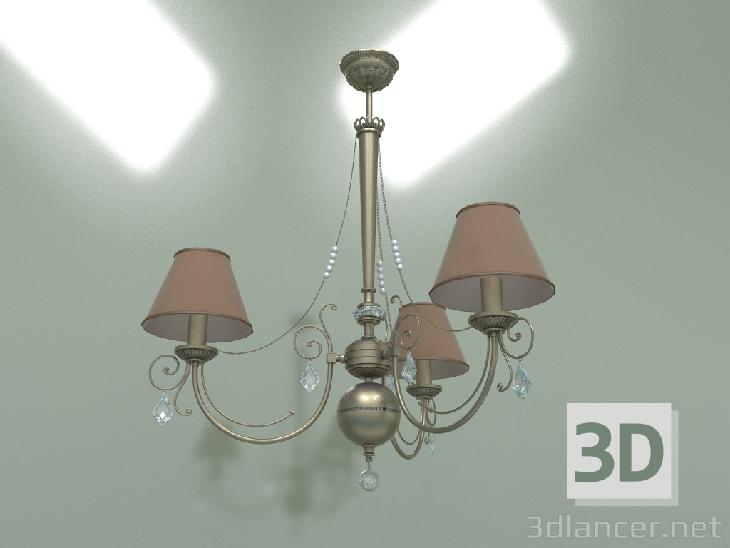 modèle 3D Lustre COCO COC-ZW-3 (PA) - preview