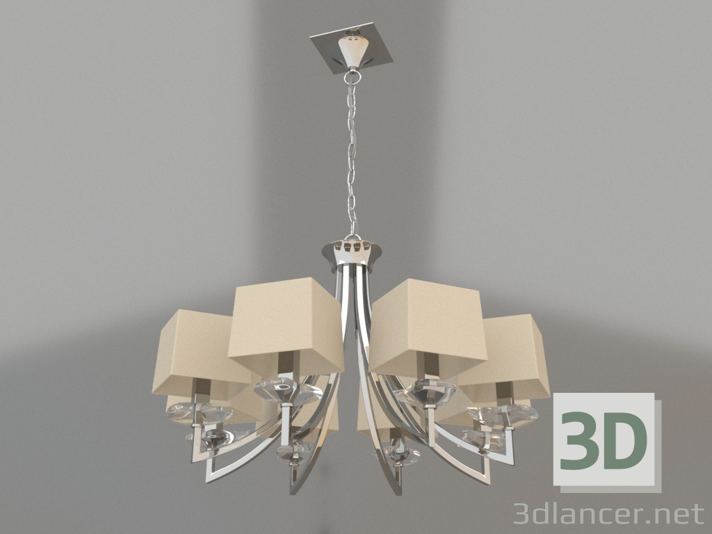 modèle 3D Lustre suspendu (0930) - preview