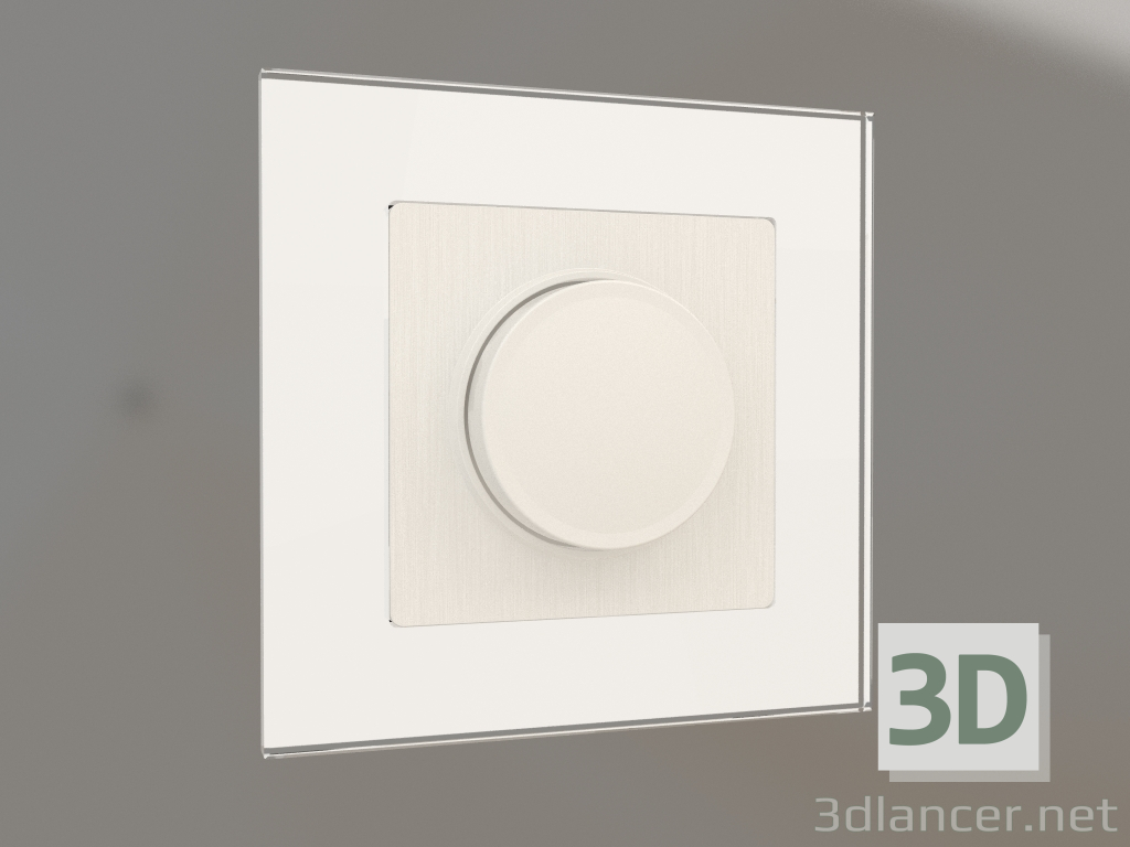 Modelo 3d Dimmer (pérola ranhurada) - preview