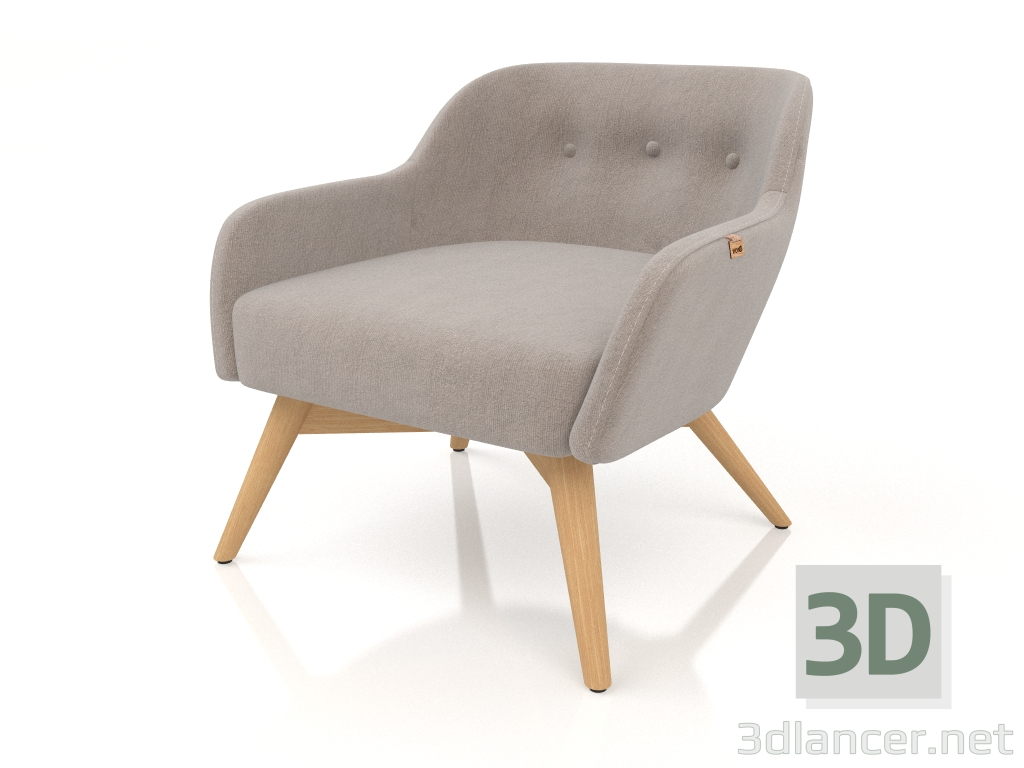 modello 3D Sedia sorridente - anteprima