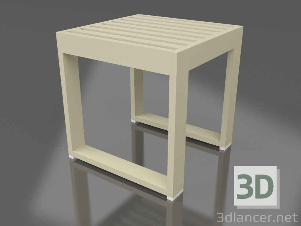 modello 3D Tavolino 41 (Oro) - anteprima