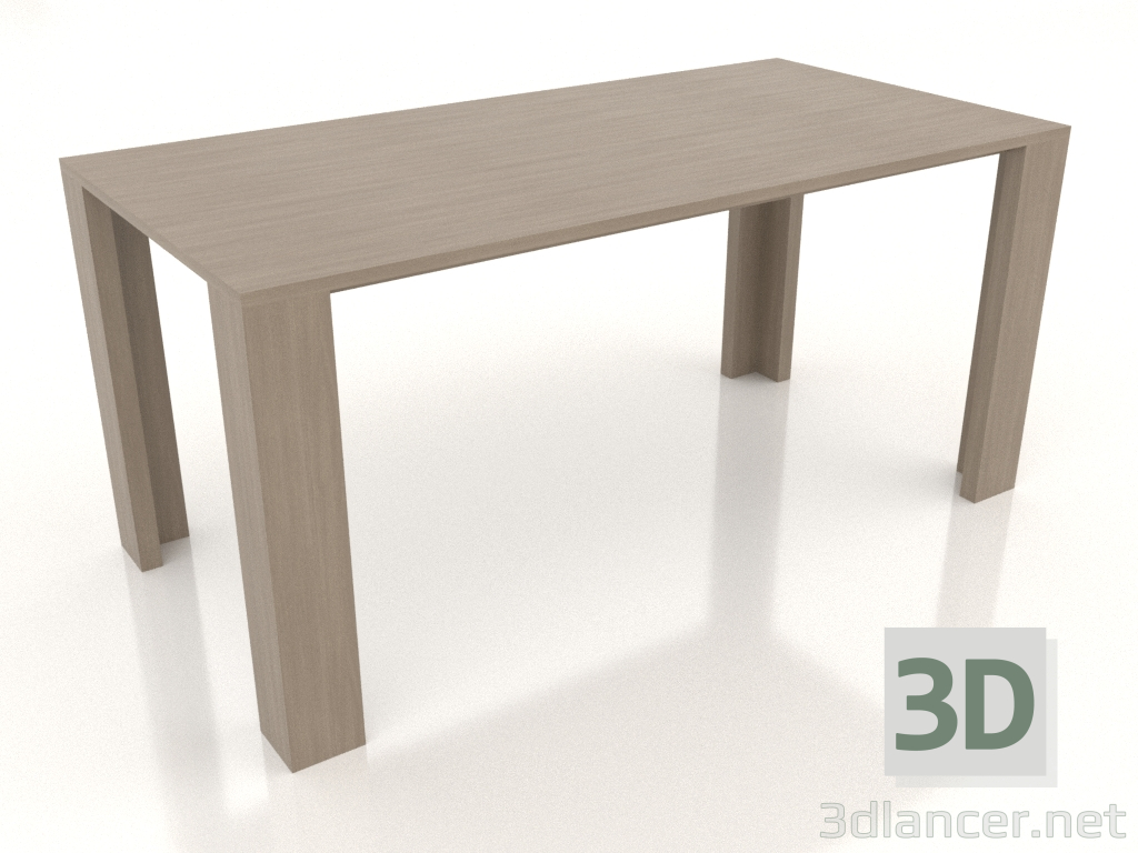 modèle 3D Table à manger Serenity 1600x800x750 mm (option 2) - preview