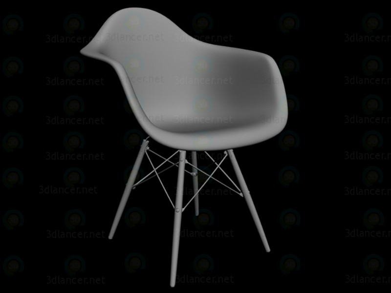 3D Modell Stuhl-3ds max - Vorschau