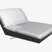 3D Modell Doppelter Wirbel Lounge Chair - Vorschau